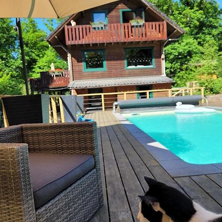 Le Chalet Du Cerf - Chambre D'Hote 소메레우제 외부 사진