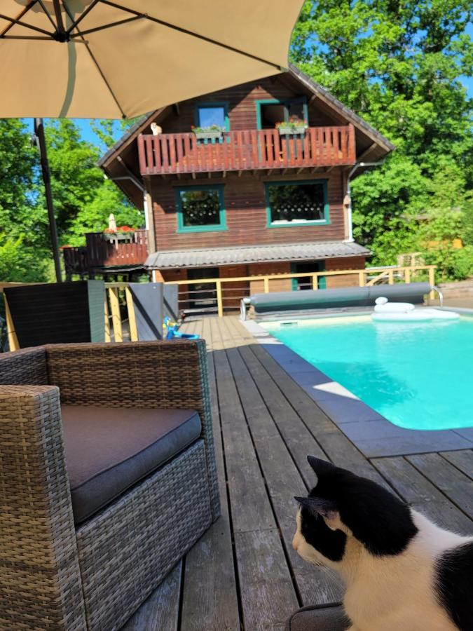 Le Chalet Du Cerf - Chambre D'Hote 소메레우제 외부 사진